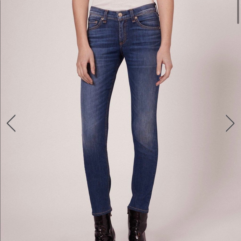 Rag & Bone cropped skinny jean